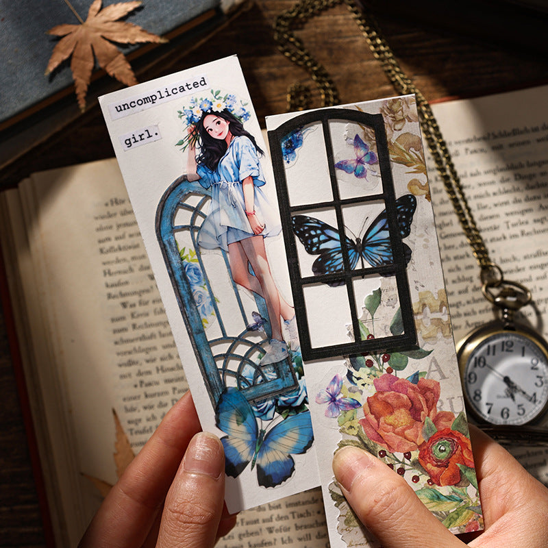 10 Pcs Cutout Windows Stickers YYDC