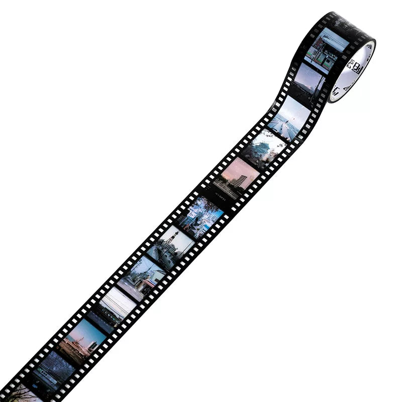 Cinematic Photographic Film Slide PET Tape