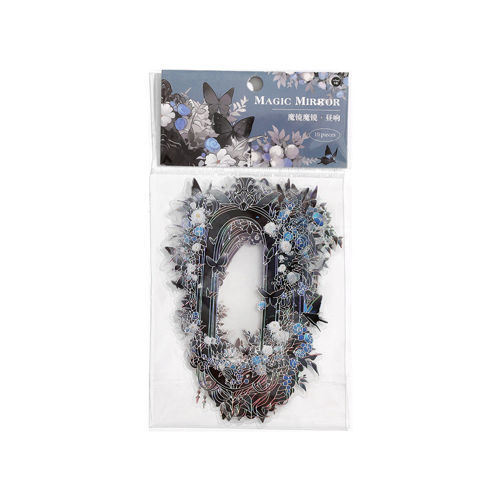 10 Pcs PET Frame Stickers MJMJ