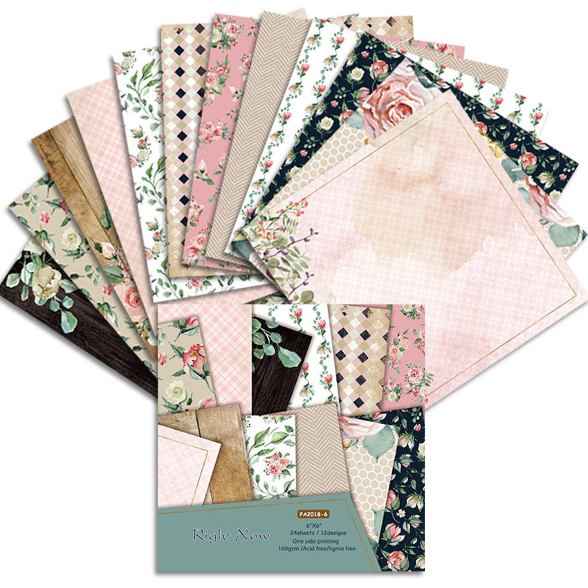 6 inch Scrapbook Paper Pad JYY6018