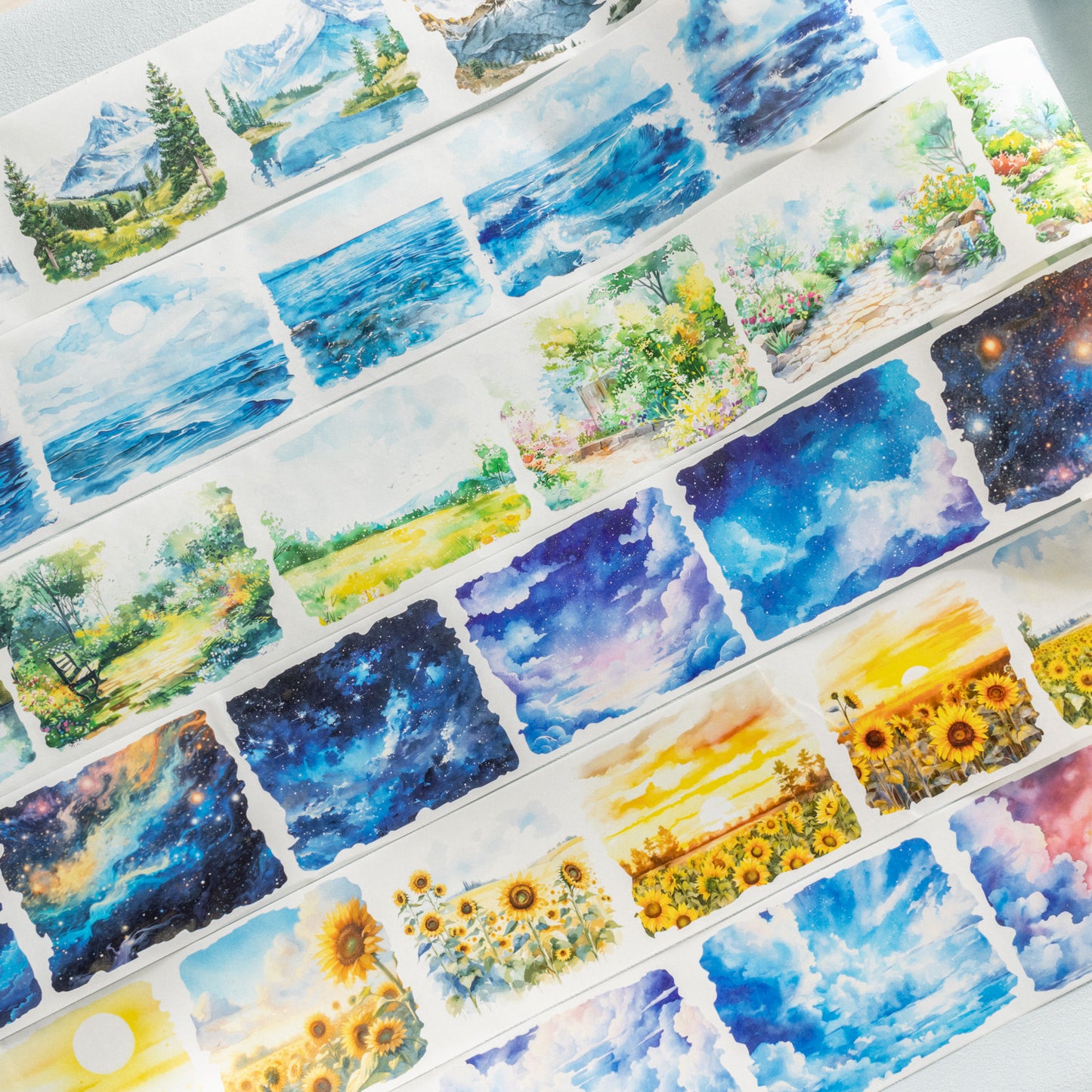 1 Roll Landscape Washi Tape WDMJZZ