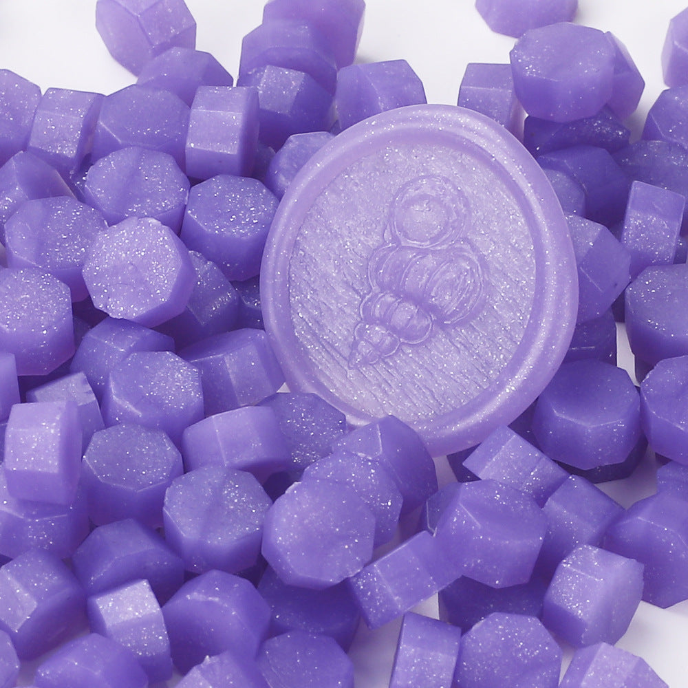 100 PCS Octagon Wax Seal Beads H60