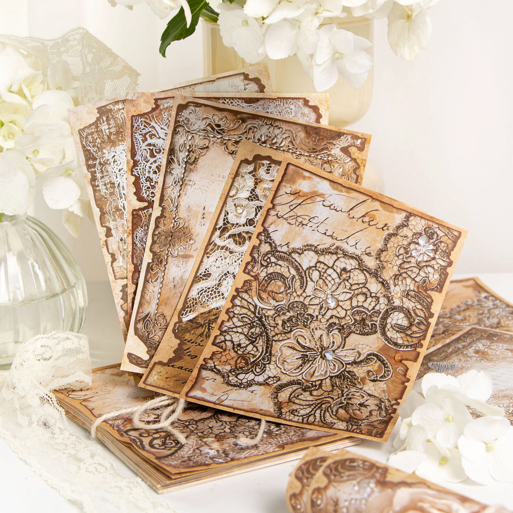 30 Pcs Vintage Scrapbook Paper LSZZ