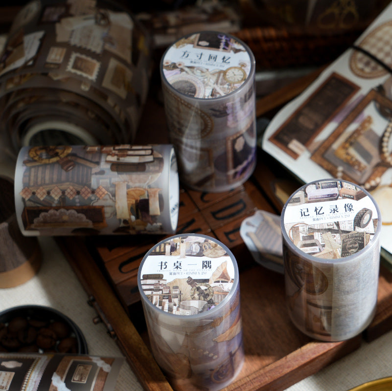 1 Roll Vintage Gadget PET Tape HSSJ