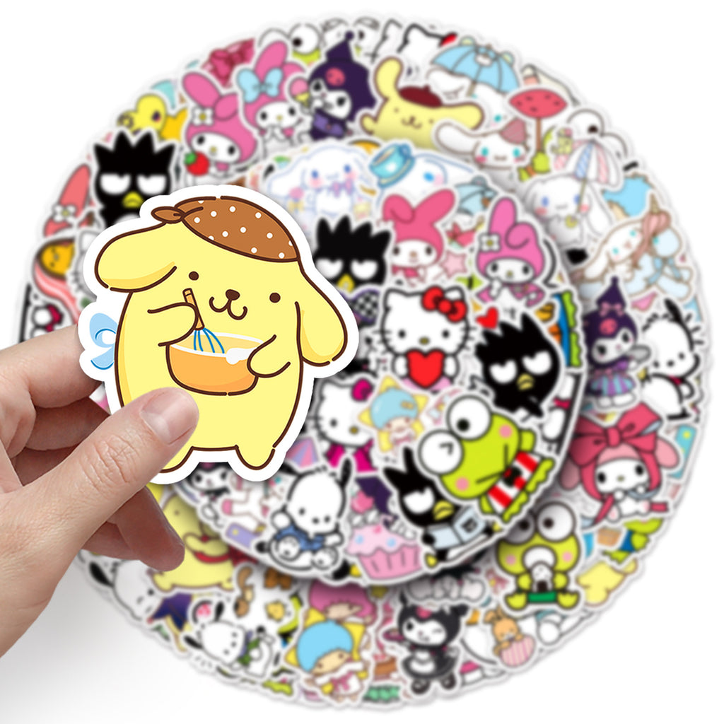50Pcs Kawaii Waterproof Vinyl Stickers SRO105