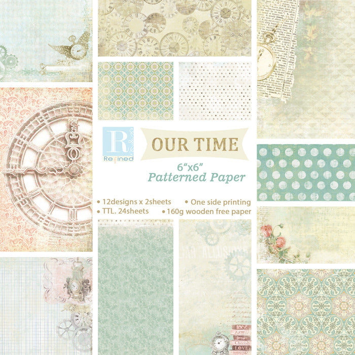 6 inch Scrapbook Paper Pad JYY6001