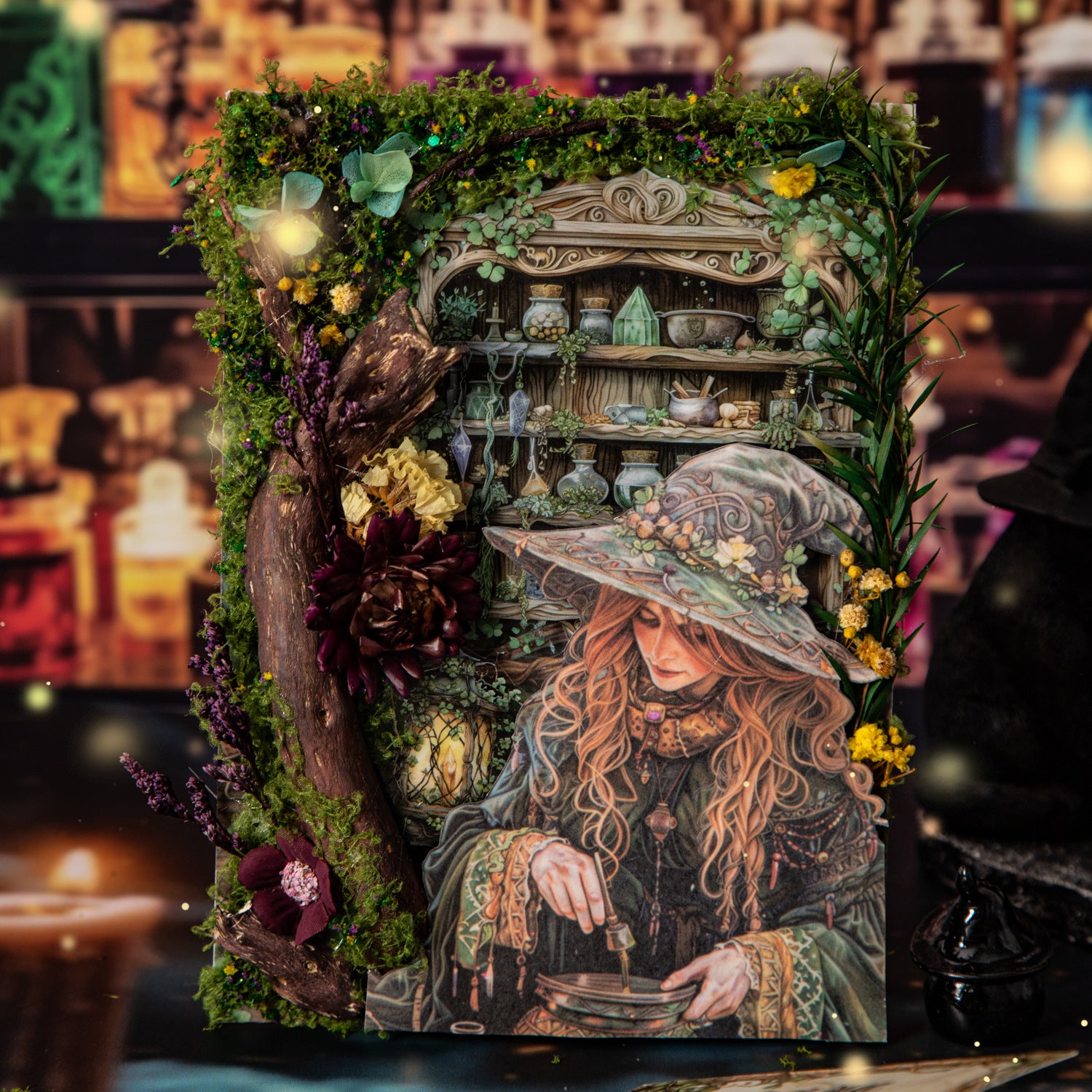 20 Sheets Magic Journal Paper and Stickers Kit MFYC