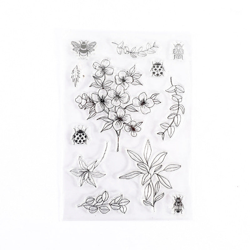 Clear Silicone Stamp Set - Forest