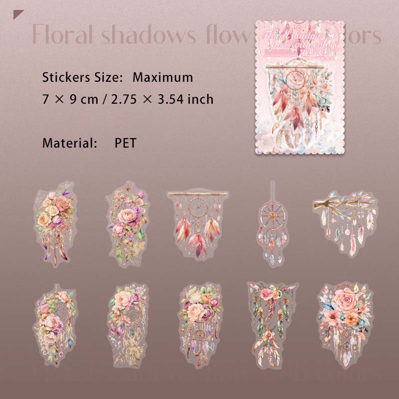 10 Pcs Fantasy PET Stickers HYLC