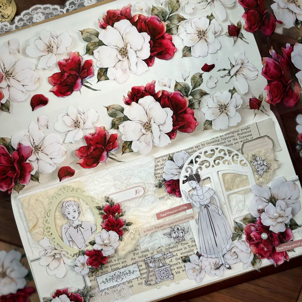 Floral Decorative Tape Rolls- Ignited Solstice