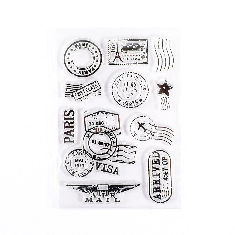 Clear Silicone Stamp Set - Poster