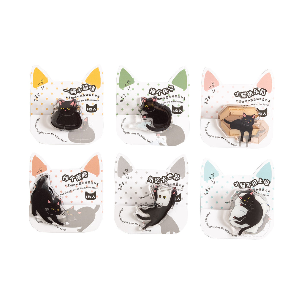 1 Pc Cat Themed Clip HMHXS