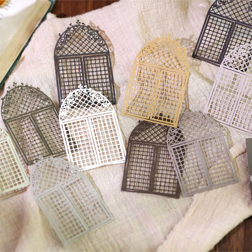 10 Pcs Window Cutout Paper CYJNKS