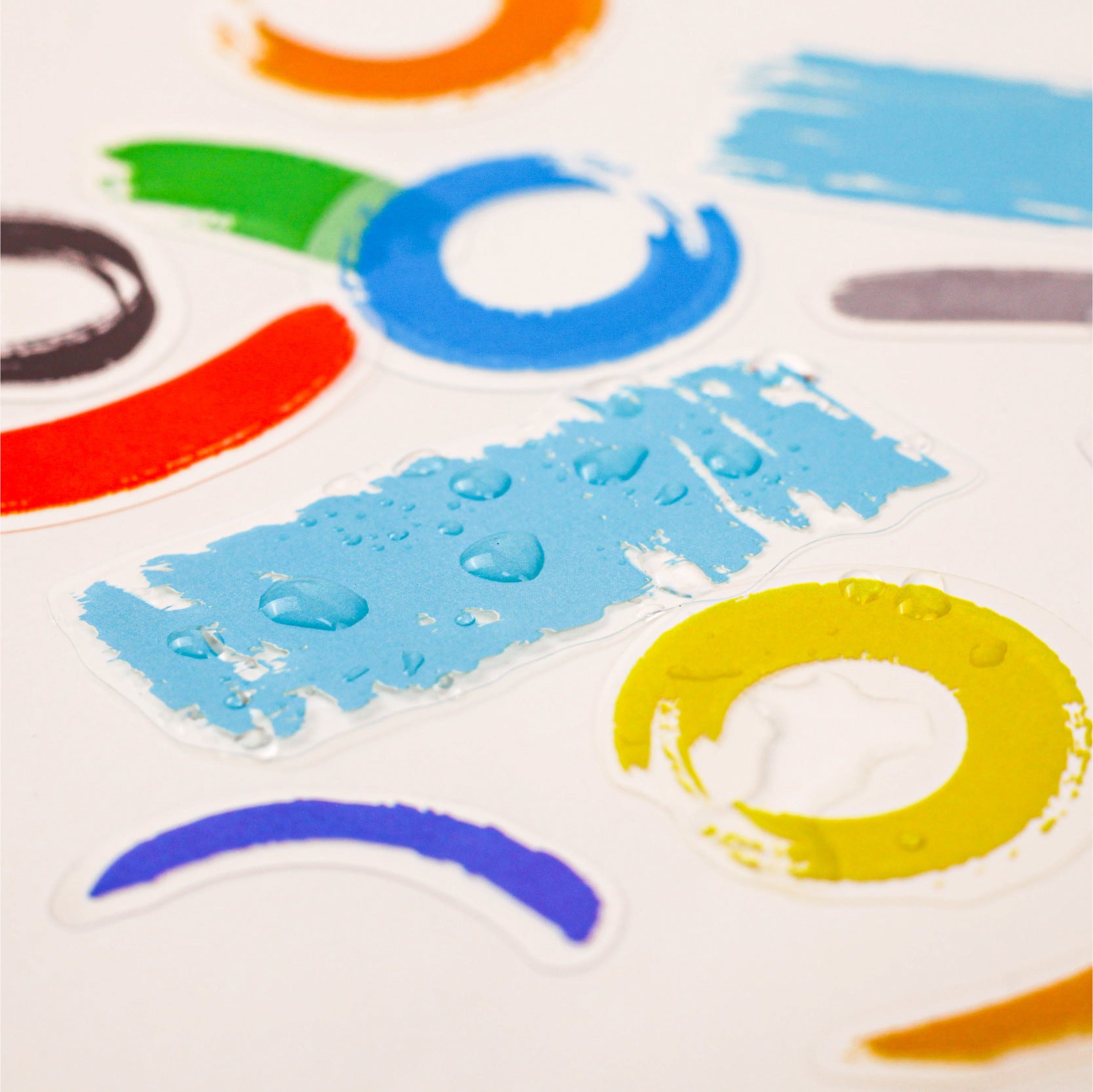 20 Pcs Paint Theme PET Stickers YSYXL