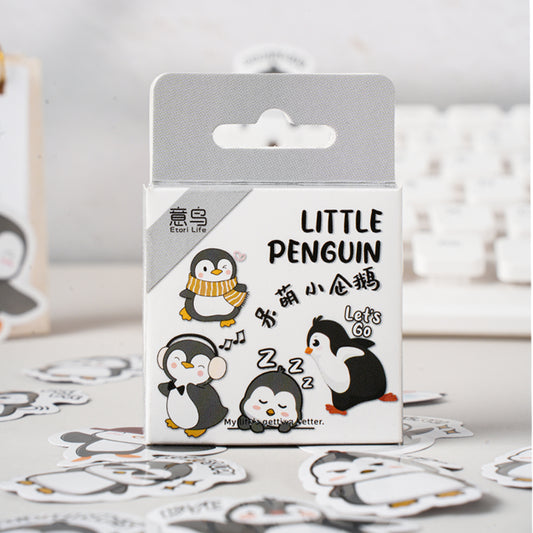 46 Pcs Penguin Stickers