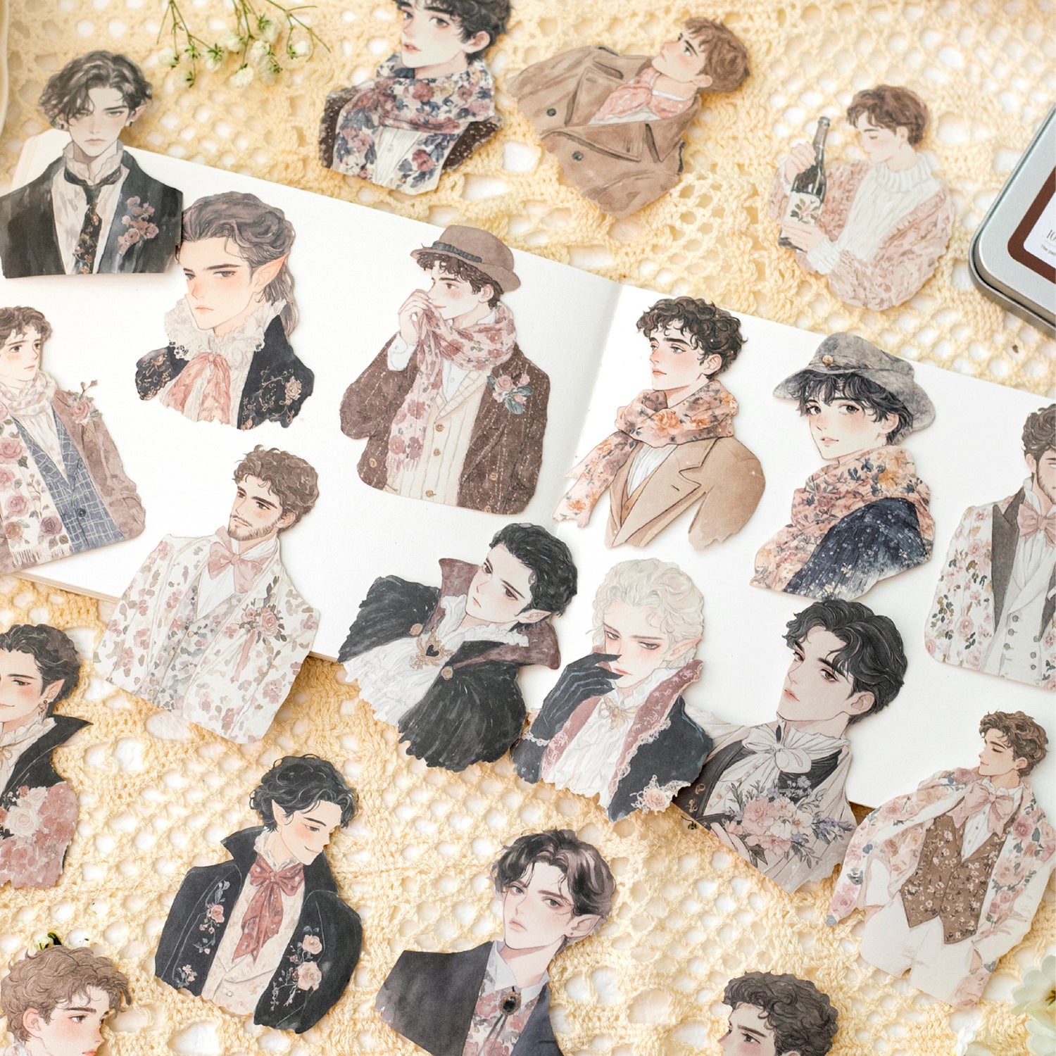 100 Pcs Fashion Boy Girl Stickers DRXP