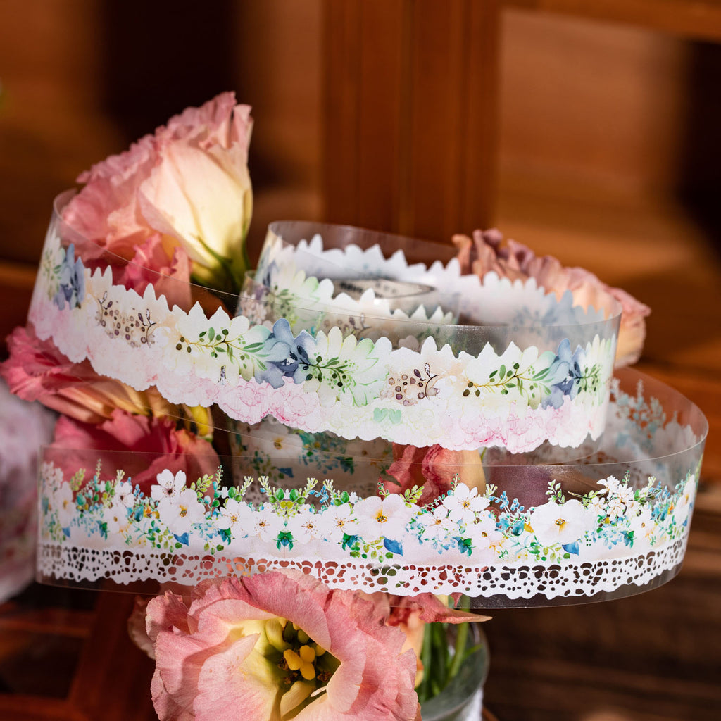 1 Roll Lace Flower PET Tape HZLS