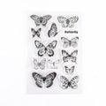 Clear Silicone Stamp Set - Butterfly