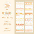1 Roll Ranbow Color Washi Tape BZCH