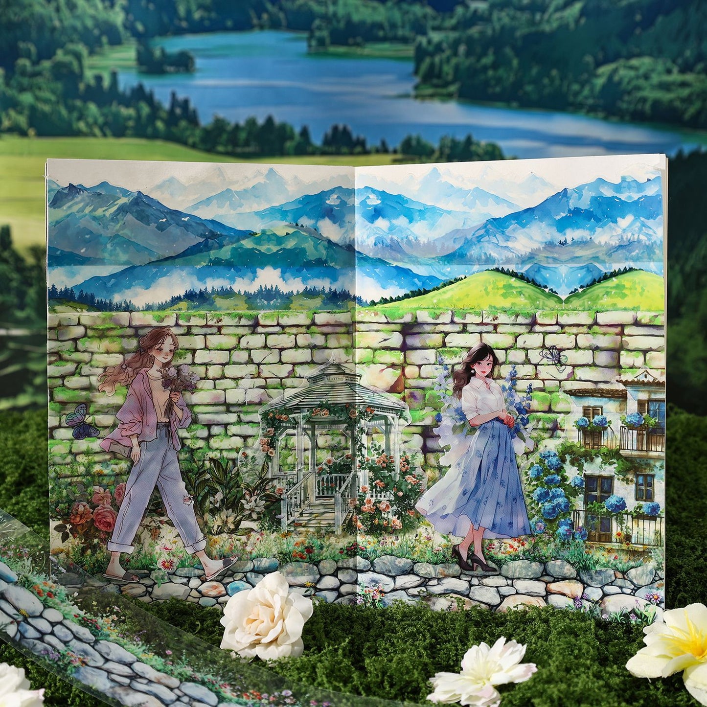 6 Rolls Garden Wall PET Tapes MCJS