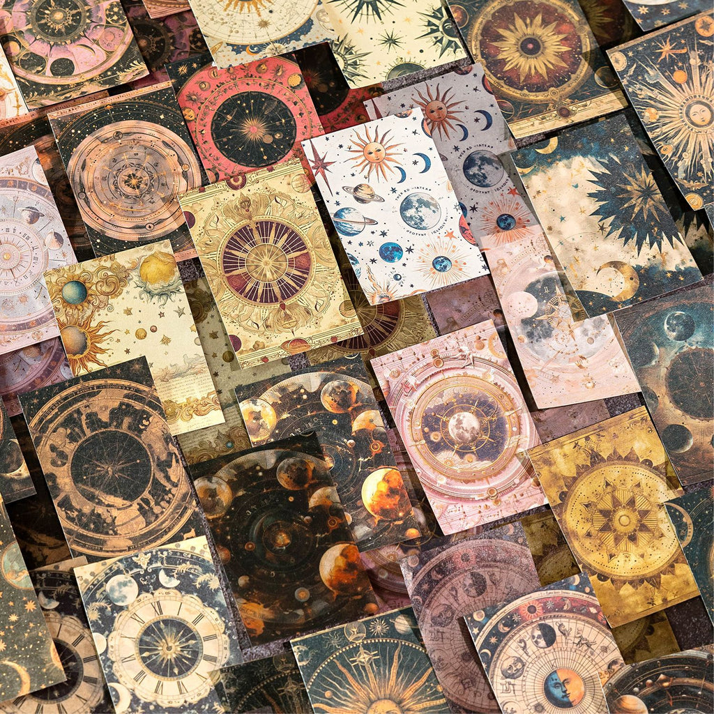 100 Sheets Fantasy Painting Journal Paper QHBWG
