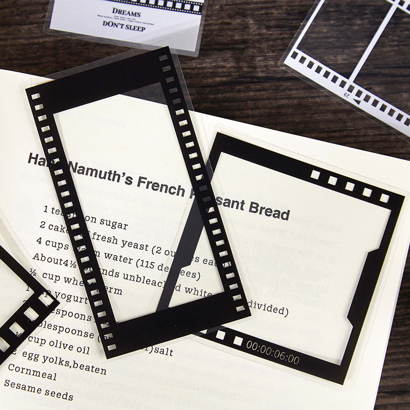 20 Pcs Movie Flim PET Stickers KGSJ