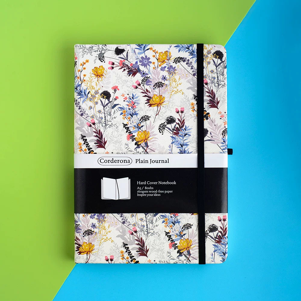 Art Series A5 Hardcover  Notebook - Watercolor Floral