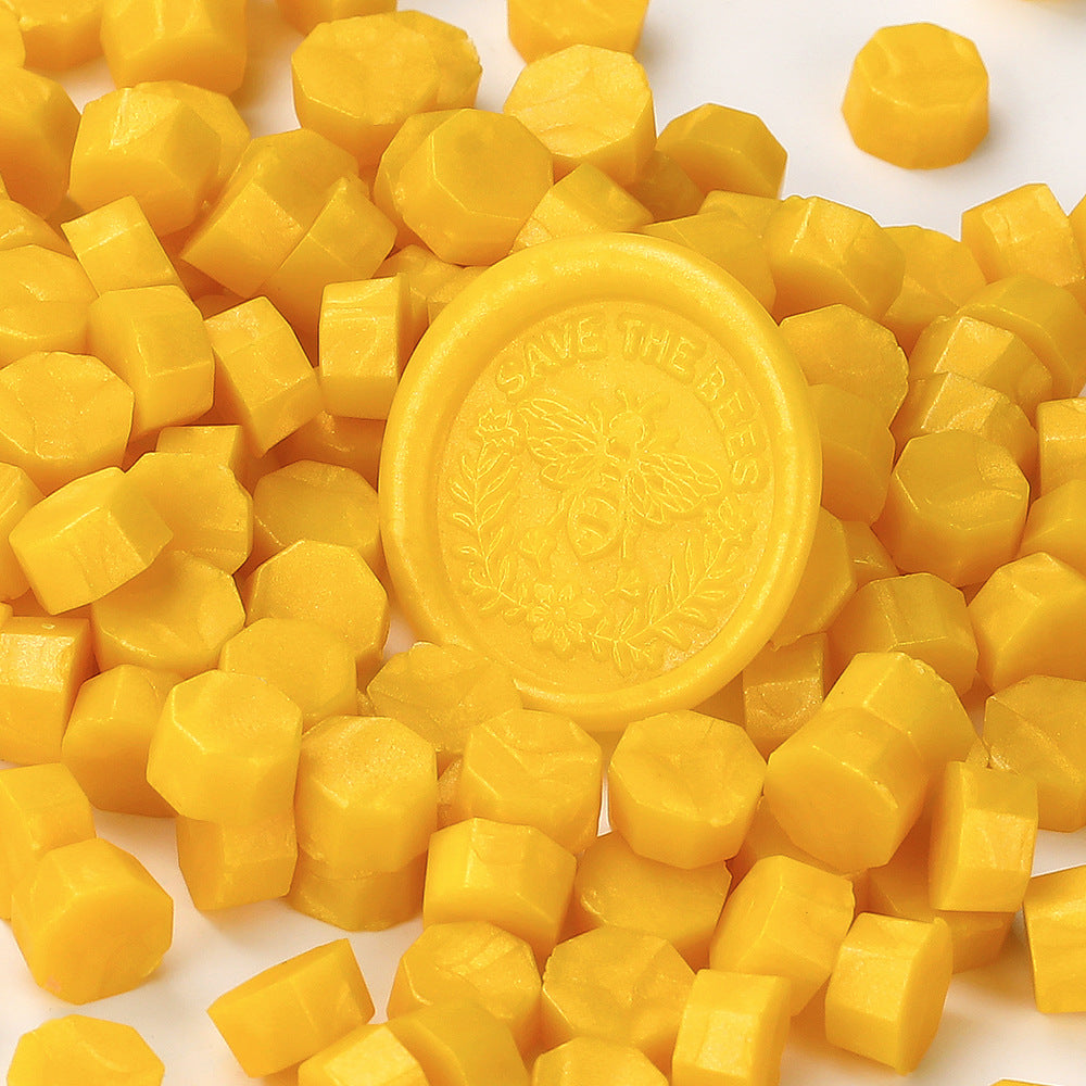 100 PCS Octagon Wax Seal Beads H110