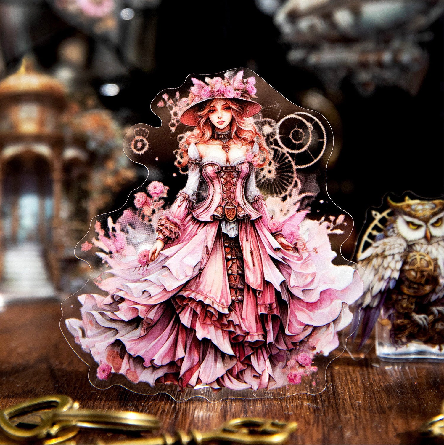 20 Pcs Old Time Stickers ZQGD