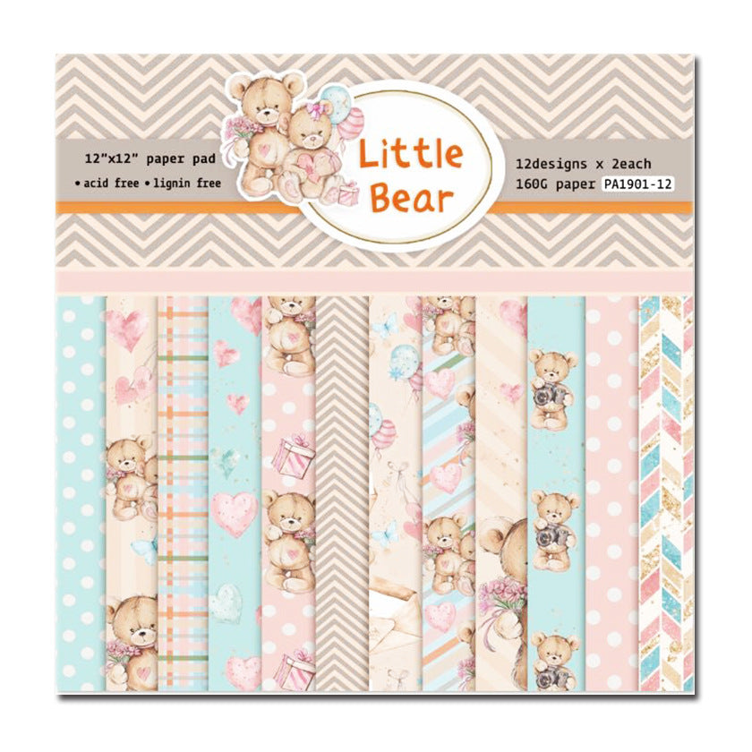 12 inch Scrapbook Paper Pad JYY901