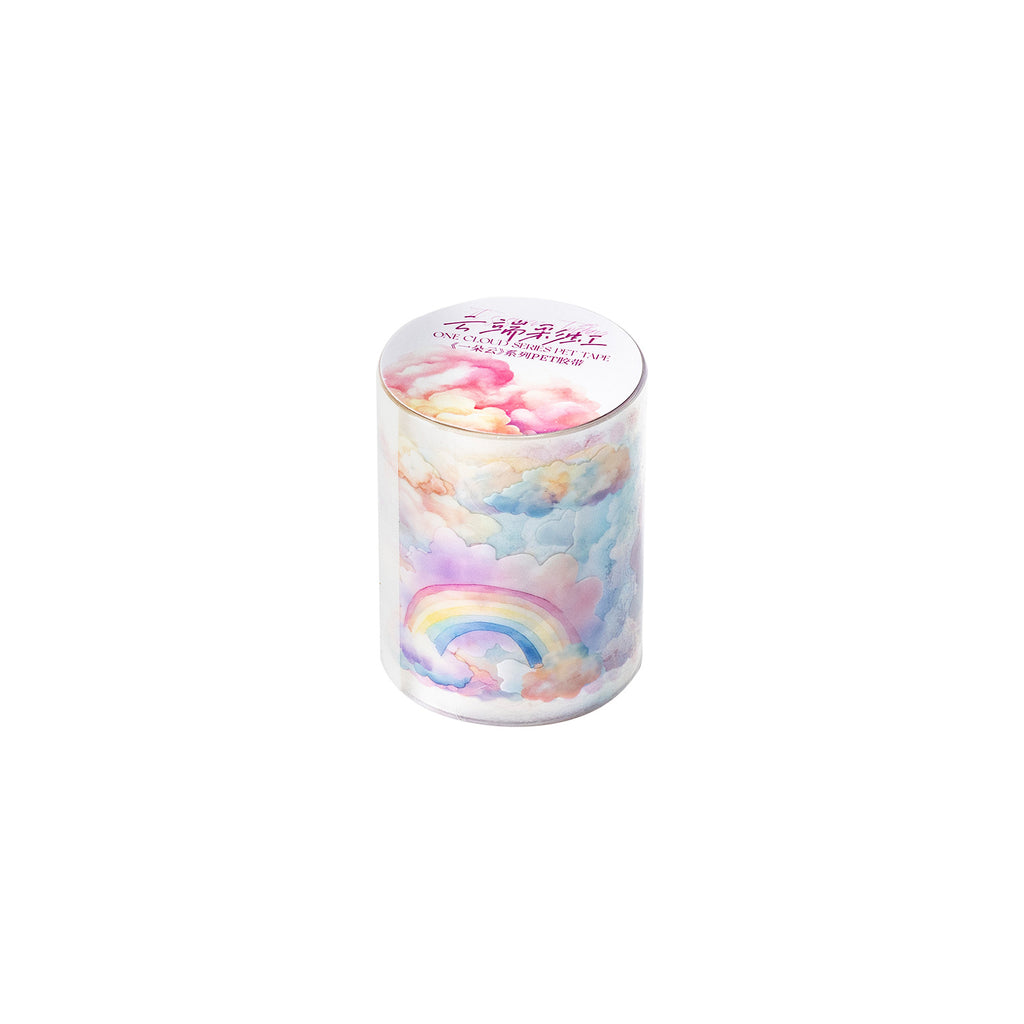 1 Roll Die-cut Cloud Stickers Tape YDYX