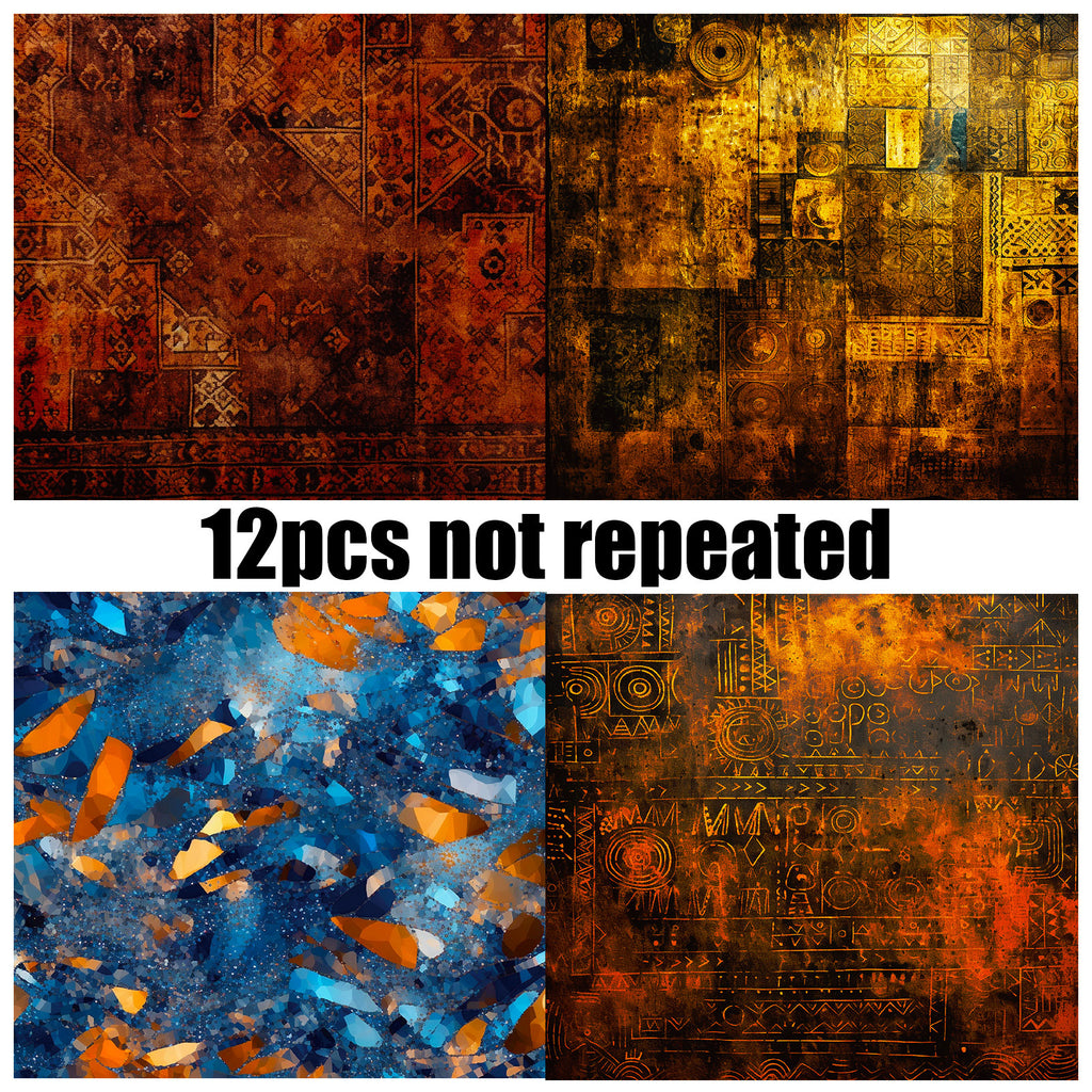 6 inch Vintage Scrapbook Paper Pad PA730