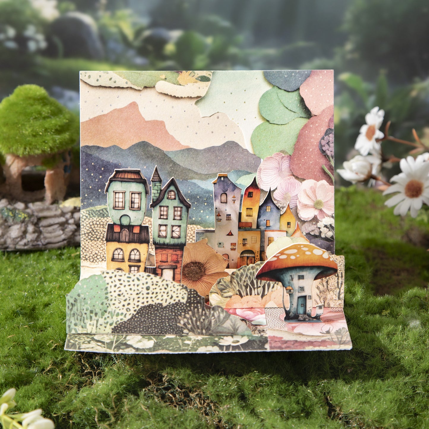 30 Sheets Painting Landscape Journal Paper ZRZY