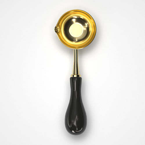 Master Craft: Large Alloy Wax Seal Melting Spoon