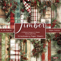 6 inch Christmas Scrapbook Paper Pad SKP2615