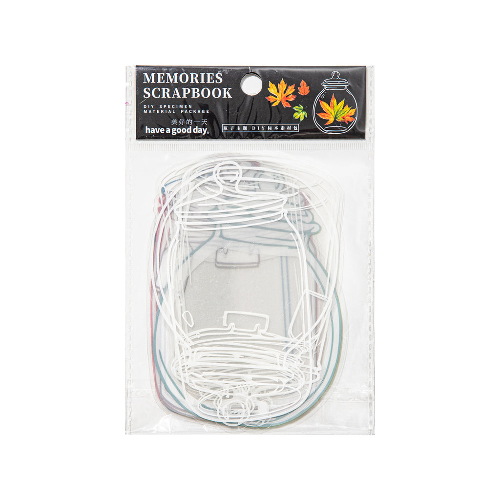 20 Pcs Storage Jar PET Stickers SGSLJ