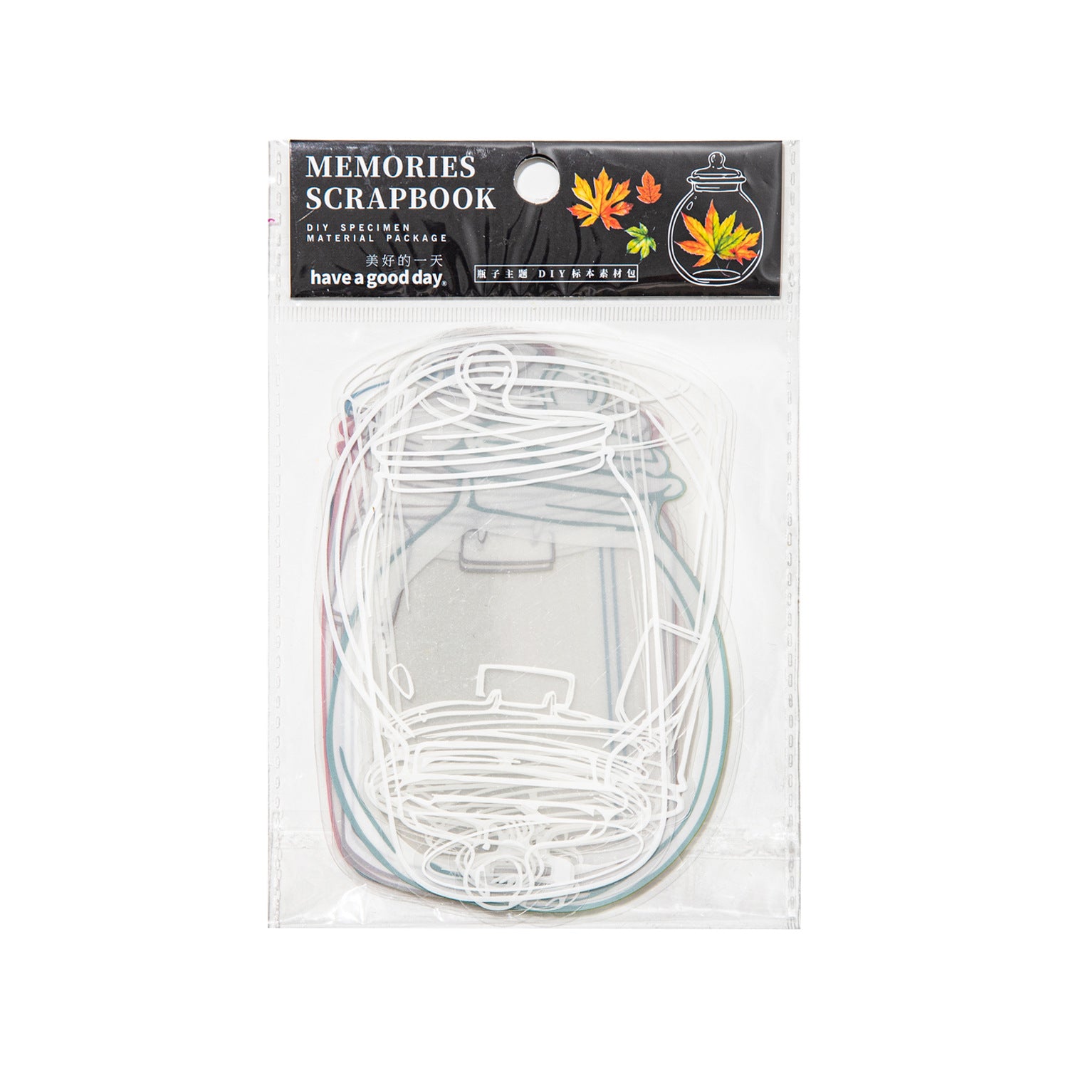 20 Pcs Storage Jar PET Stickers SGSLJ