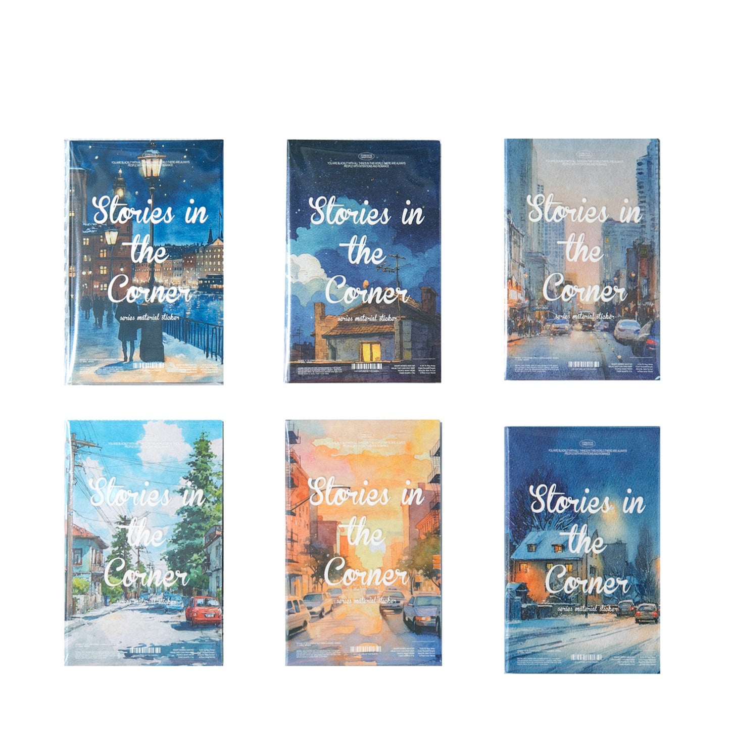 30 Sheets Street Landscape Journal Stickers JLLGS