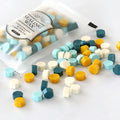 100 PCS Octagon Wax Seal Beads H19