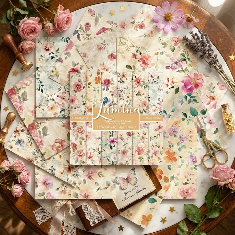 6 inch Scrapbook Paper Pad SKP337B