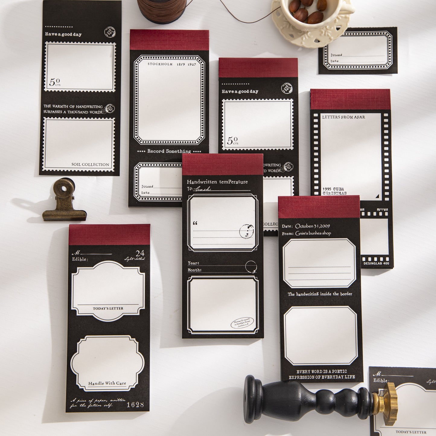 50 Pcs Creative Notepad Paper HBZJ