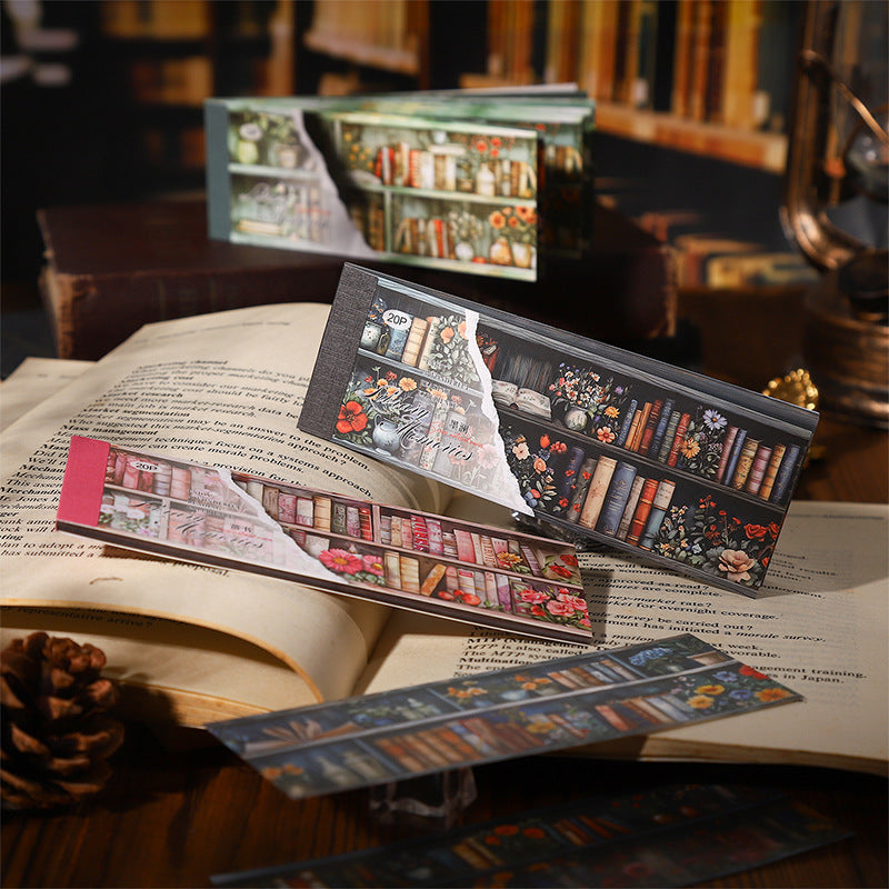 20 Sheets Book Shelf Stickers Book CSG