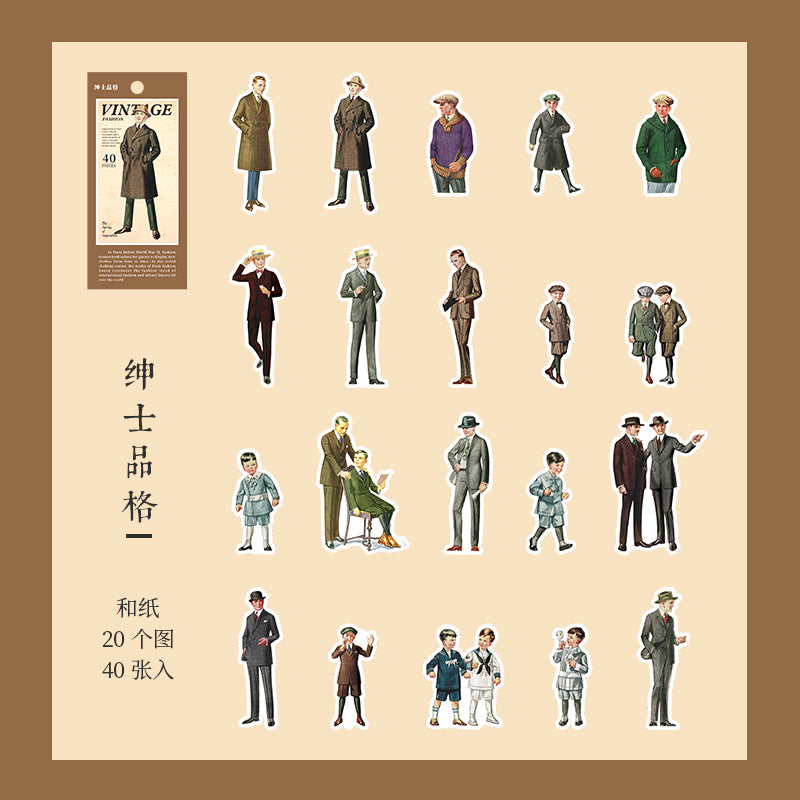 Shizou Washi  Lady Stickers