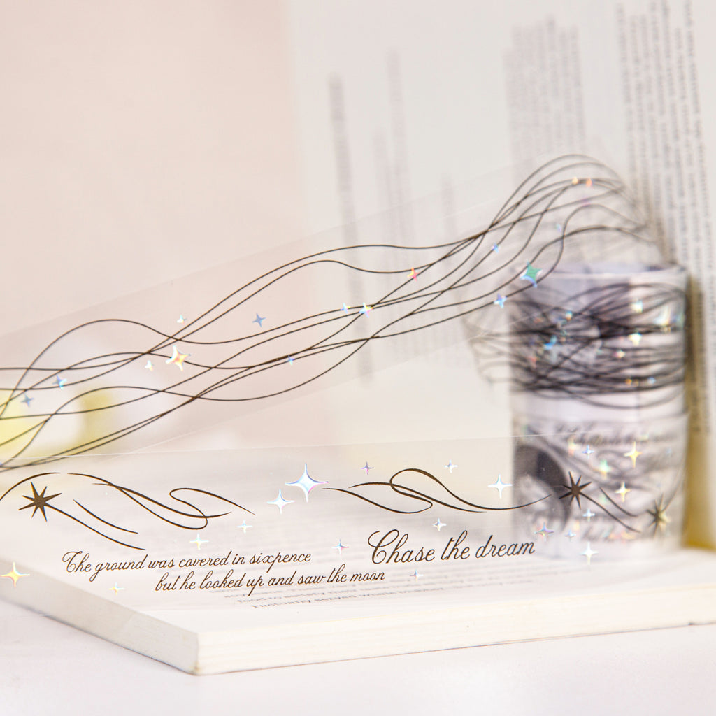 1 Roll Starry Sky Themed PET Tape XKSR