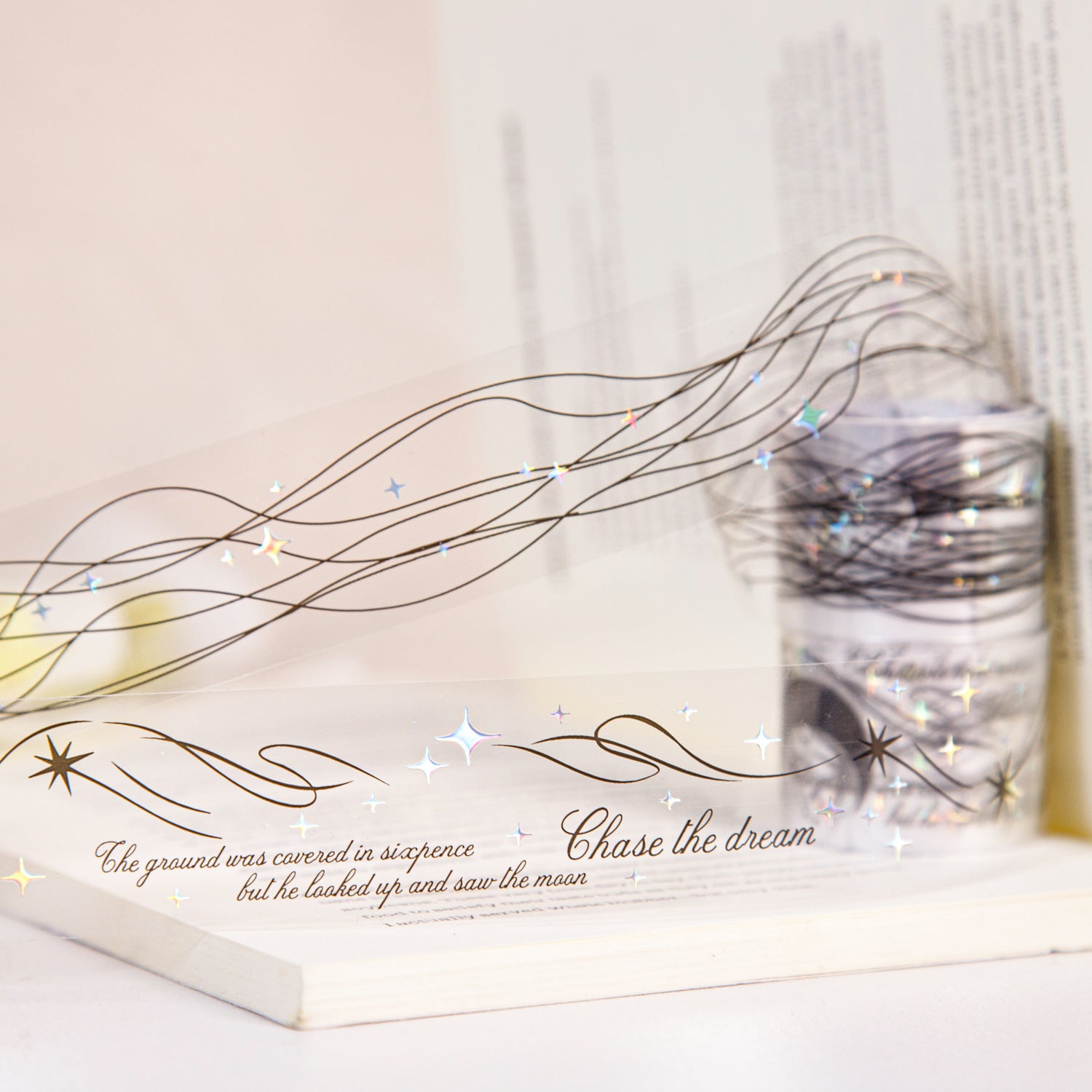 1 Roll Starry Sky Themed PET Tape XKSR