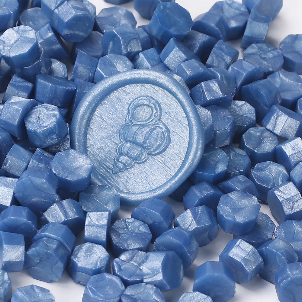 100 PCS Octagon Wax Seal Beads H96