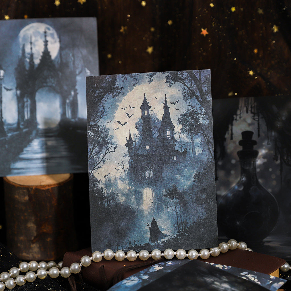 30 Pcs Gothic Magic Scrapbook Paper MFJY