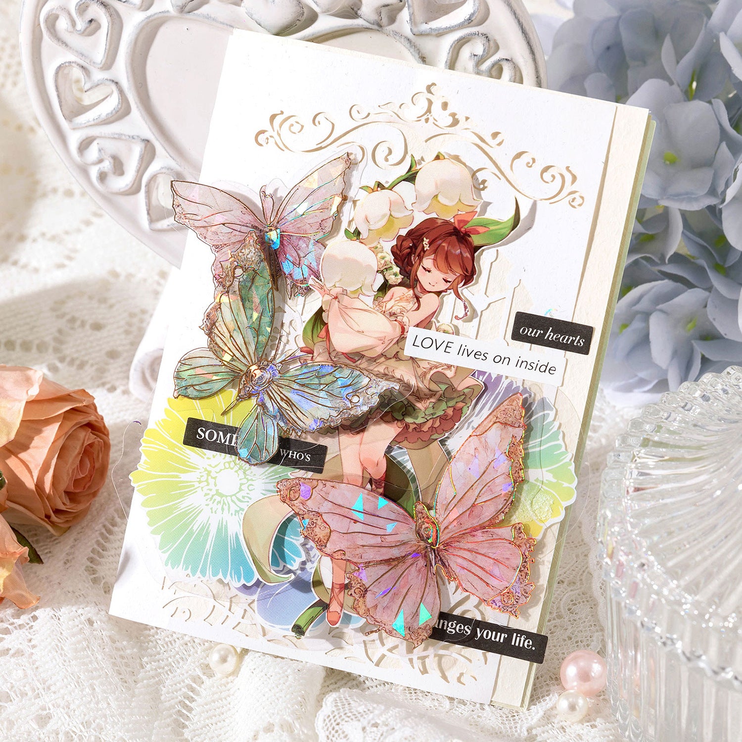 Nojie PET Butterfly Stickers BTF10