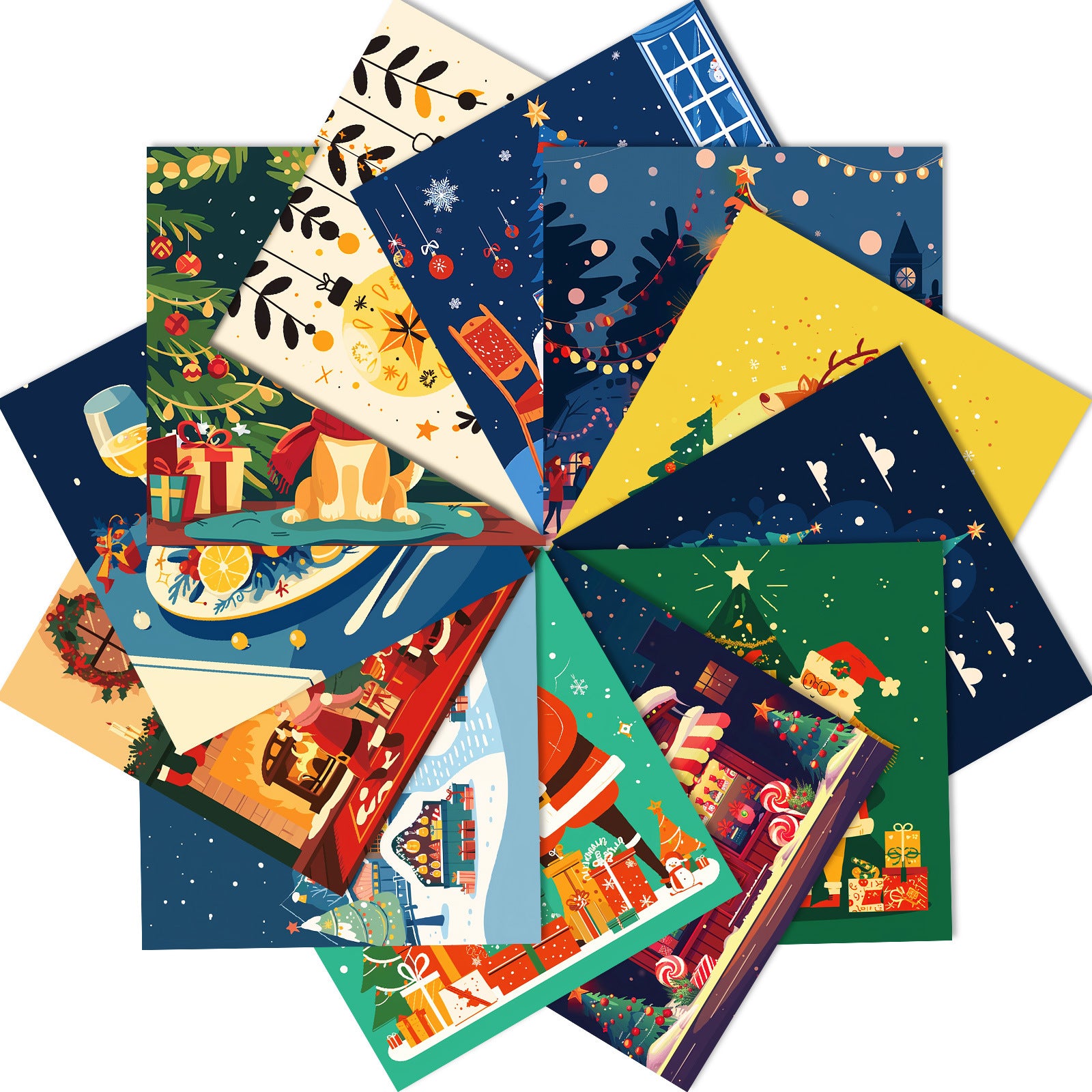 6 inch Christmas Eve Scrapbook Paper Pad PA203