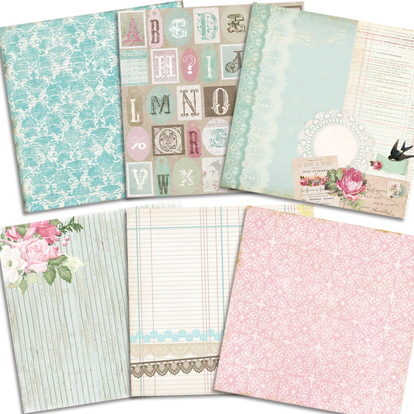 6 inch Scrapbook Paper Pad JYY6005